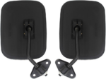 Espejo retrovisor para tractor excavadora exterior carretilla elevadora caravana camiones vehículo eléctrico tres cuatro ruedas reparto remolque césped cargador carrito de golf (negro, un par) - Imagen 5